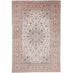 Kashan 242x360 Cm Kashan Persia Hand-carded Wool Cotton