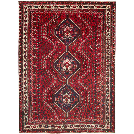 Shiraz 220x303 Cm Shiraz Persia Hand-carded Wool Cotton