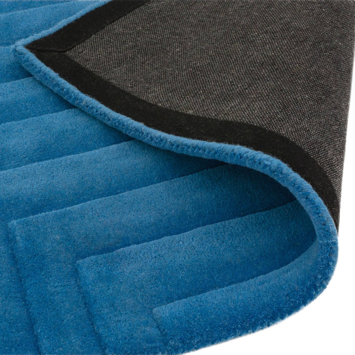 Rug Form geometric blue 120x170 cm