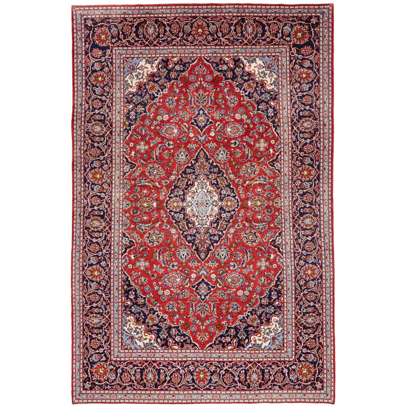Ardakan 206x313 Cm Ardakan Persian, Hand-carded Wool And