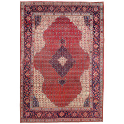 Sarough 214x313 Cm Sarough Persia Hand-carded Wool (warp: