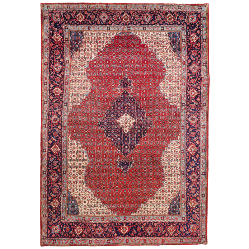 Sarough 214x313 Cm Sarough Persia Hand-carded Wool (warp: