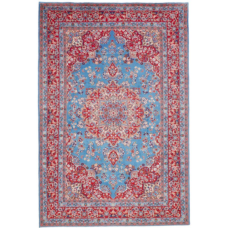 Moud 195x300 Cm Moud, Persia, Hand-carded Wool (warp: