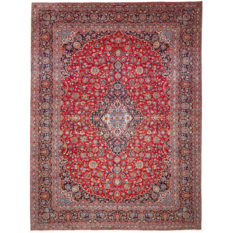 Ardakan 310x410 Cm Ardakan Persia Hand-carded Wool Cotton