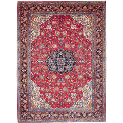 Sarough 264x360 Cm Sarough, Persia, Hand-carded Wool (warp: