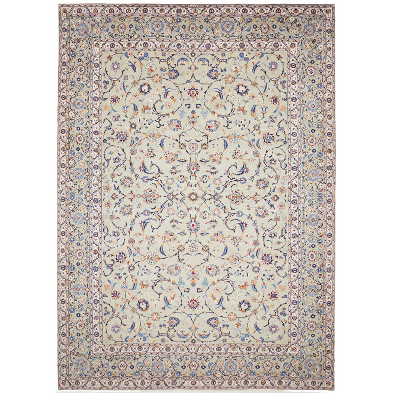 Kashan 277x390 Cm Kashan, Persia, Hand-carded Wool (cotton