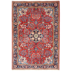 Sarough 107x152 Cm Sarough, Persia, Hand-carded Wool,
