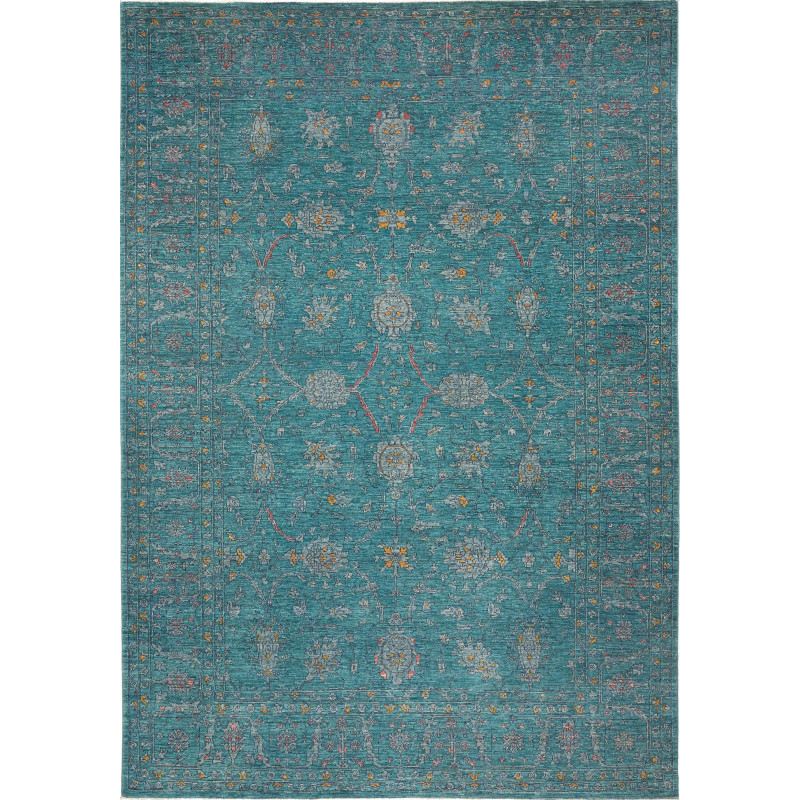 Rug Ziegler Fine Pakistan 243x350 Turquoise Grey