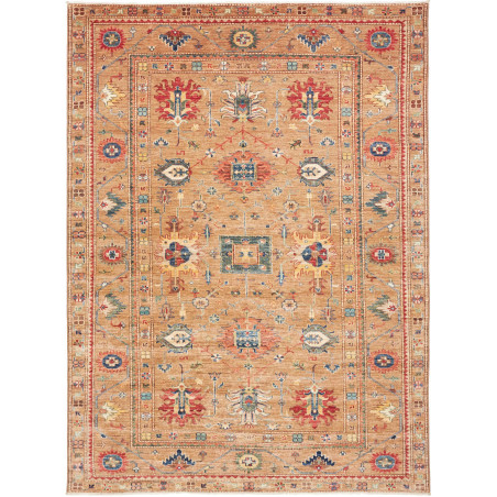 Kazak Fine 205x296 Cm Kazak Fine, Pakistan, Hand-carded Wool