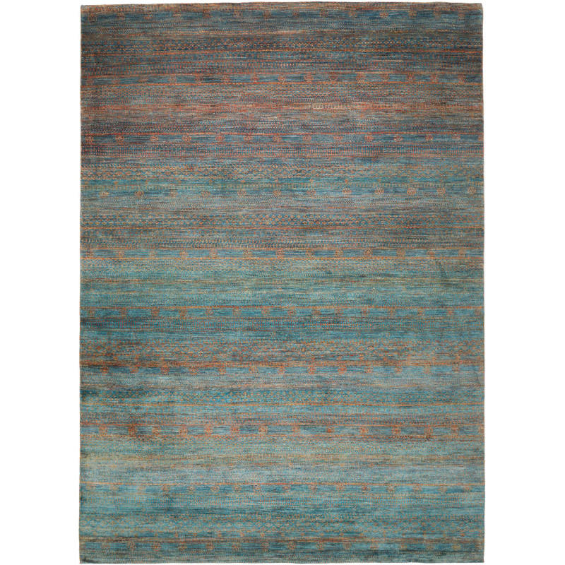 Rug Royal Gabbeh Pakistan 253x351 Teal Terracot