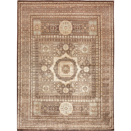 Rug Mamlouk Pakistan 266x356 Brown Beige