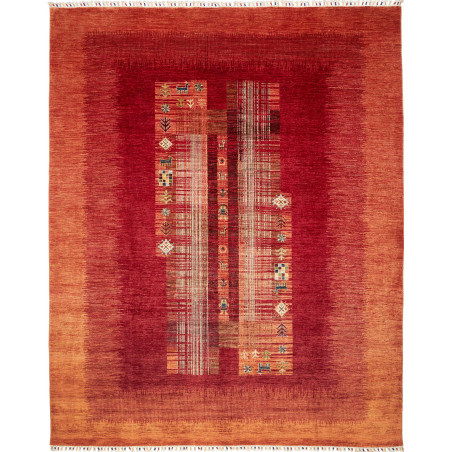 Siva 245x301 Cm Siva, Pakistan, Hand-carded Wool, Cotton,