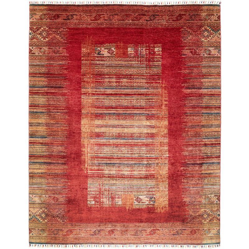 Rug Siva Pakistan 240x300 Red Beige