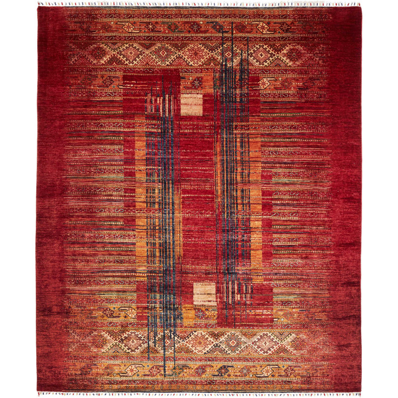 Rug Siva Pakistan 255x301 Deep Red Gold